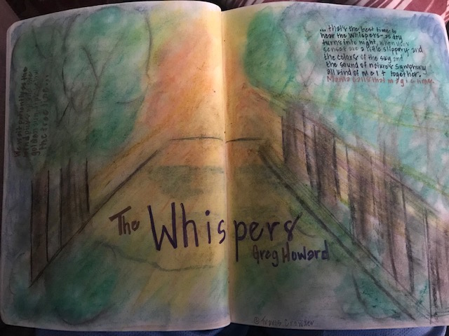 The Whispers 2 page spread